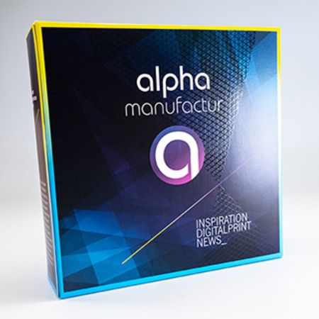Lack Box im Design und mit dem Logo der alpha manufactur